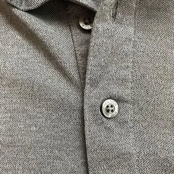 PGA TOUR Big & Tall Athletic Fit Short Sleeve Motionflux 360 Gray Polo Shirt *** - Picture 9 of 10